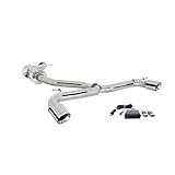 XFORCE ES-VW08-VMK-CBS 3' Cat-Back Exhaust System with VAREX Muffler for 2015-2019 Volkswagen Golf GTI Mk7/7.5; 304 Stainless Steel Pipework with Polished Dual 4' Tips