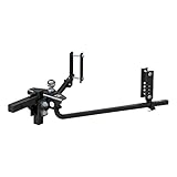CURT 17601 TruTrack 2P Weight Distribution Hitch with 2X Sway Control, Up to 10K, 2-in Shank, 2-5/16-Inch Ball