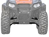 SuperATV 1.5' Forward Offset A Arms for 2008-2014 Polaris RZR 800 | Fit up to 29.5' Tires | 1.25” Tubing 25% larger Than Stock! | Utilizes Stock A-Arm Bushings | UV-Resistant Powder Coat Finish!