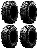 Full set of Maxxis Carnivore Radial (8ply) ATV Tires 30x10-14 (4)