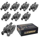 Set of of 8 Square Ignition Coil Pack Fits for 5.3 V8 2007 2008 2009 2010 2011 Chevy Silverado 1500 Avalanche Tahoe Suburban GMC Yukon Sierra Coils 5.3L Replaces# UF413 12570616