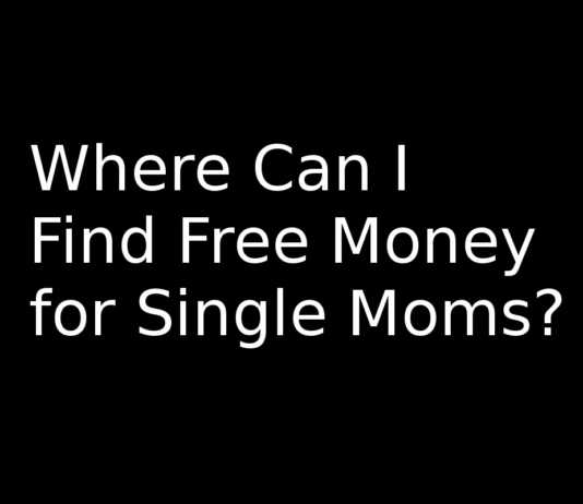 where can i find free money for single moms